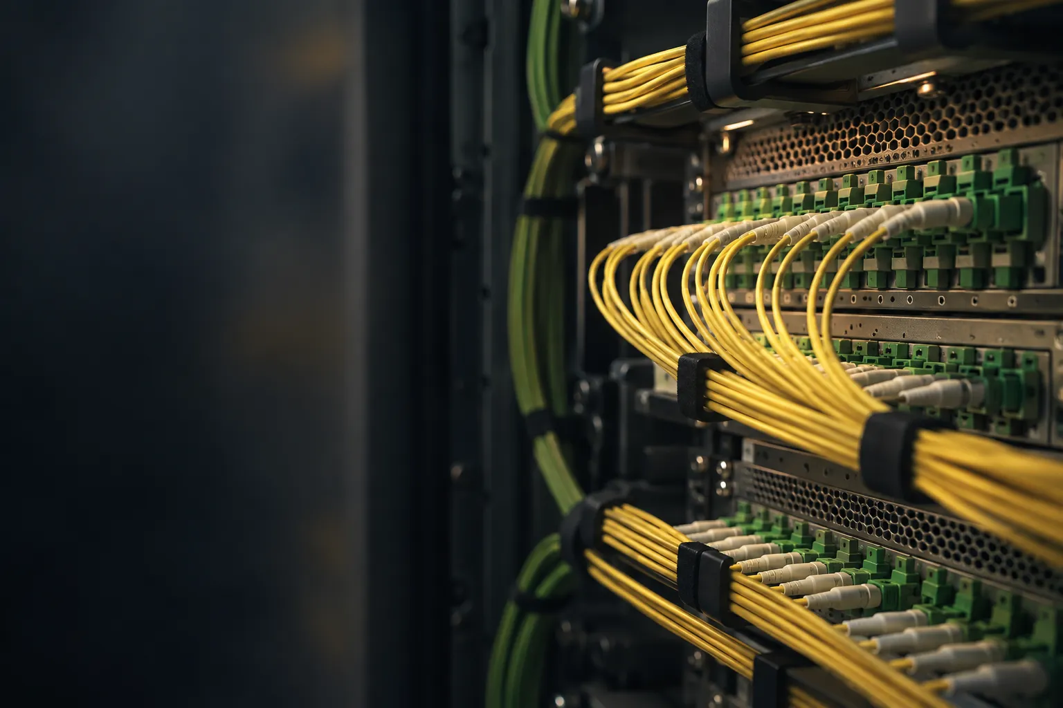 Illustrative fiber optic distribution equipment